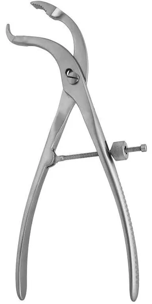 Photo of a Verbrugge Bone Holding/Reduction Forcep, a surgical instrument