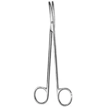 Ring-handled instrument with fine cutting tips